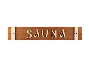 Табличка для бани SAUNA (Б-02)